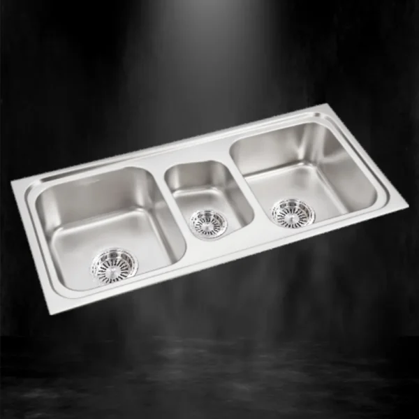 315 TRIPLE BOWL SINK