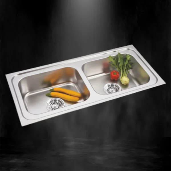 316A DOUBLE BOWL SINK