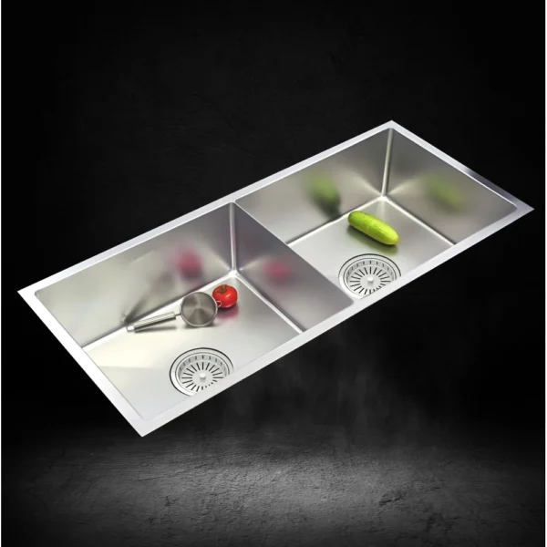 PS733DX DOUBLE BOWL SINK