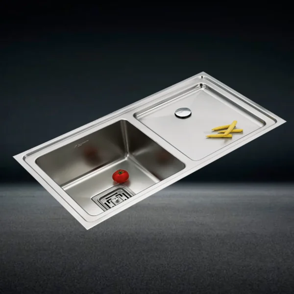 SS803ST Single Bowl Sink with Drainboard