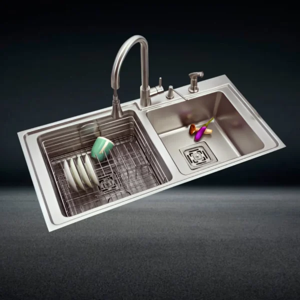 SS807AW Double Bowl Sink