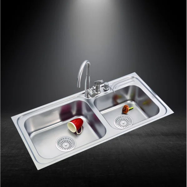 LS338BB DOUBLE BOWL SINK