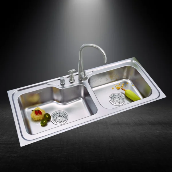 LS340DB DOUBLE BOWL SINK