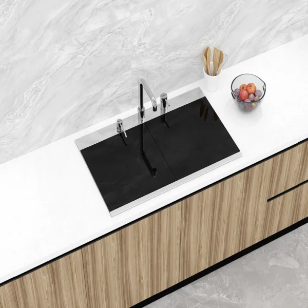 MS1505SS SINGLE BOWL WITH GLASS LID