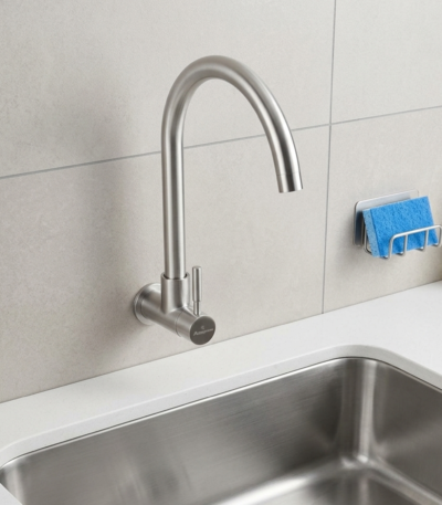 Anupam- Wall Mounted Cold Water Sink Faucet (MODEL: SS1114)