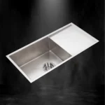 SINGLE BOWL KITCHEN SINK WITH DRAIN BOARD- CS904DB