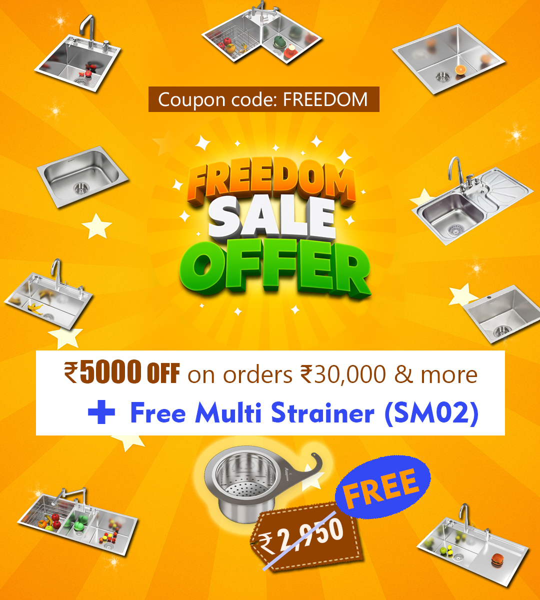Sink discount