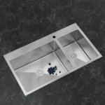 CS919DS DOUBLE BOWL KITCHEN SINK