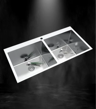 CS922DS DOUBLE BOWL KITCHEN SINK (915 X 510mm/ 36 X 20)