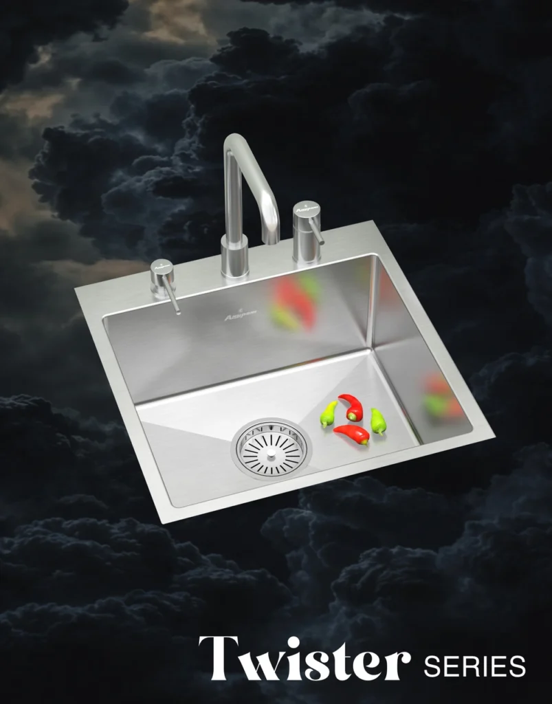 Anupam Single Bowl Sink TS601SS