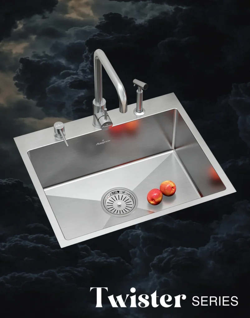 Anupam Single Bowl Sink TS603SS (610x510mm / 24x20)