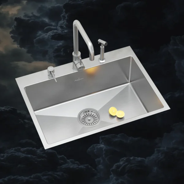 TS604SS Single Bowl Kitchen Sink (685 x 510mm / 27 x 20)