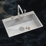 TS605SS Single Bowl Kitchen Sink (760 x 510mm / 30 x 20)
