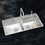 TS608DS Double Bowl Kitchen Sink (990 x 510mm / 39 x 20)
