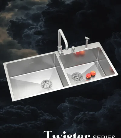 TS609DS Double Bowl Kitchen Sink (1067 x 510mm / 42 x 20)