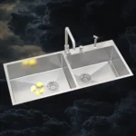 TS610DS Double Bowl Kitchen Sink (1145 x 510mm / 45 x 20)