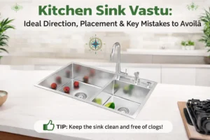 kitchen sink direction as per vastu