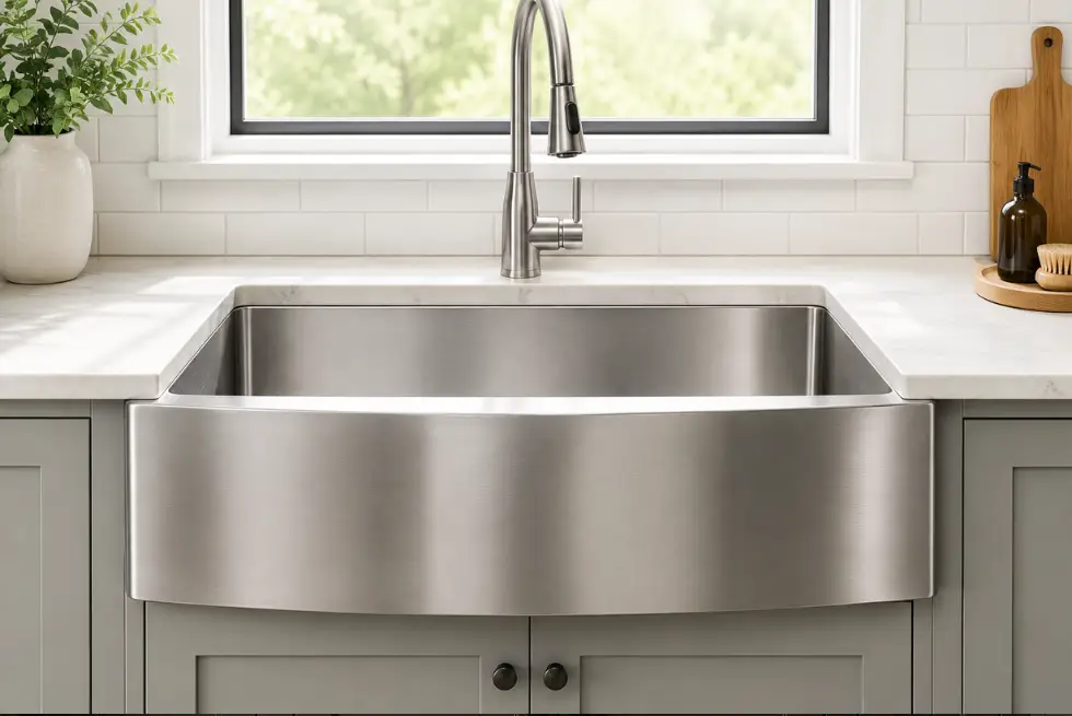 Farmhouse (Apron Front) Handmade Sink- Anupam Sinks