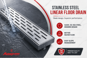 Linear Floor Drains The Perfect Drainage Solution for Contemporary Bathroom