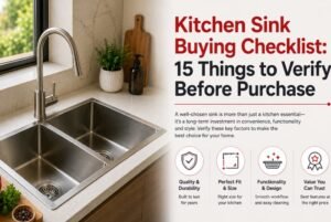 Kitchen Sink Buying Checklist- Anupam Sinks