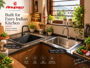 granite sink vs stainless steel sink