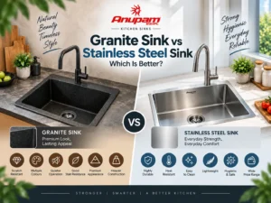 granite sink vs stainless steel sink